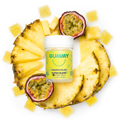 Delta 9 THC HHC CBN pinapple gummy