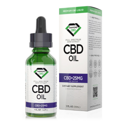 Diamond Hemp Full Spectrum Tincture Oil - 25mg (30ml)