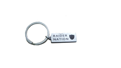 Raider Nation Super Fan Keychain