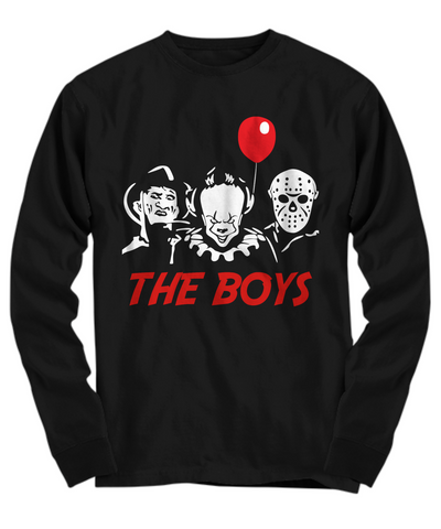 3 Horror Boys Long Sleeve