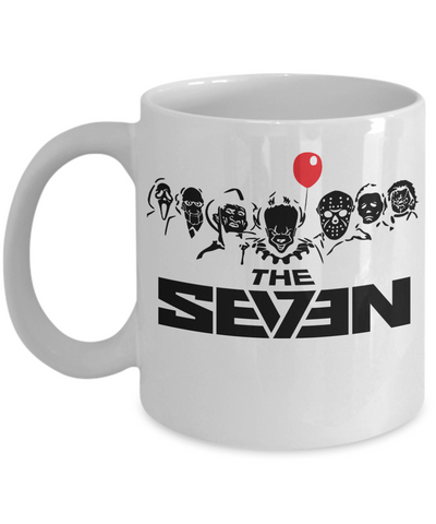 The 7 Horrors Icons Coffee Mug