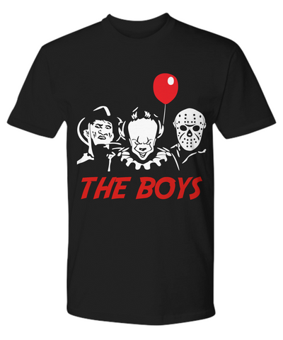 3 Horror Boys Black T shirt