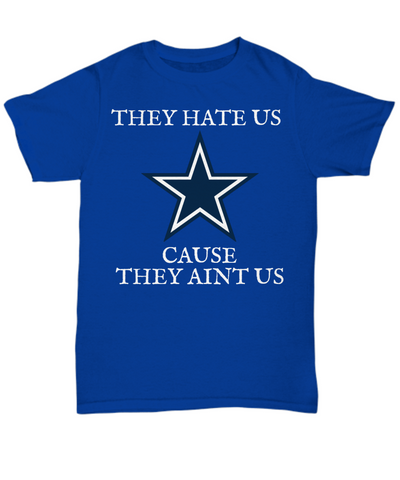 They Hate Cowboys Blue T-Shirt