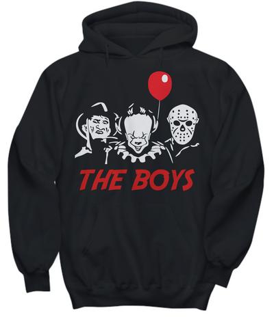 The 3 Boys Hoodie Black