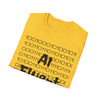 AI Fluent Unisex Softstyle T-Shirt, Cool Tech Tee, Gift for Tech Lovers, Trendy Statement Shirt, Casual Everyday Wear, AI Enthusiast Apparel