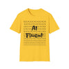 AI Fluent Unisex Softstyle T-Shirt, Cool Tech Tee, Gift for Tech Lovers, Trendy Statement Shirt, Casual Everyday Wear, AI Enthusiast Apparel