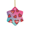 Ceramic Ornament, 4 Shapes