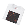 Avengers-Inspired Movie Poster T-Shirt with Paw Print Back