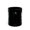 Raiders Make Me Happy Black Mug — Funny Football Fan Coffee Cup (11oz/15oz)