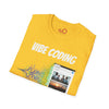 Vibe Coding Unisex Softstyle T-Shirt, Casual Graphic Tee, Tech-Inspired Shirt, Gift for Coders, Retro Vibe Shirt, Comfortable Everyday Wear