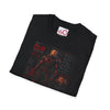 Avengers-Inspired Movie Poster T-Shirt with Paw Print Back