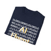 AI Fluent Unisex Softstyle T-Shirt, Cool Tech Tee, Gift for Tech Lovers, Trendy Statement Shirt, Casual Everyday Wear, AI Enthusiast Apparel