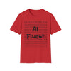AI Fluent Unisex Softstyle T-Shirt, Cool Tech Tee, Gift for Tech Lovers, Trendy Statement Shirt, Casual Everyday Wear, AI Enthusiast Apparel