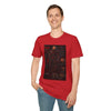 Avengers-Inspired Movie Poster T-Shirt with Paw Print Back