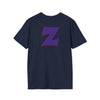 Z Factor Graphic T‑Shirt — Retro Superhero Poster Tee