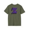 Z Factor Graphic T‑Shirt — Retro Superhero Poster Tee