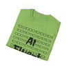 AI Fluent Unisex Softstyle T-Shirt, Cool Tech Tee, Gift for Tech Lovers, Trendy Statement Shirt, Casual Everyday Wear, AI Enthusiast Apparel