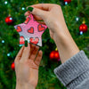 Ceramic Ornament, 4 Shapes