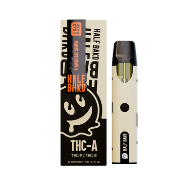 half baked THC A THC 8 hawiian vape