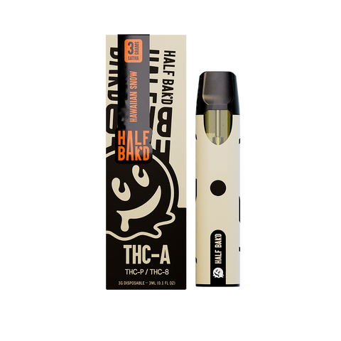 half baked THC A THC 8 hawiian vape