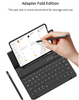 Z-Fold  Folding Keyboard Foldable Tablet Slim Portable Mini Wireless Bluetooth Keyboard