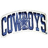 DALLAS COWBOYS Football Team with Star Logo 4.5" Embroidered Sew Iron Patch