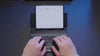 Z-Fold  Folding Keyboard Foldable Tablet Slim Portable Mini Wireless Bluetooth Keyboard