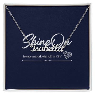 Custom Necklace With Personalized Name