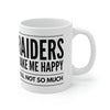 White Raiders Coffee Mug 11oz, 15oz