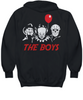 The 3 Boys Hoodie Black