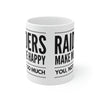White Raiders Coffee Mug 11oz, 15oz