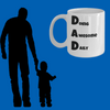 Dad Doing Awesome Daily Funny Coffee Mug White