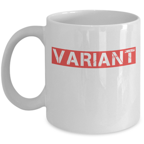 Variant Coffee Funny Mug White