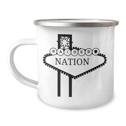 Raider Nation Camping Mug