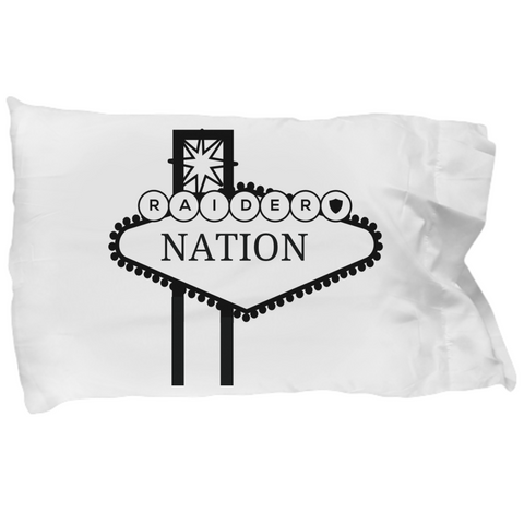 Raider Nation Vegas Pillow