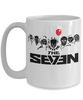 The 7 Horrors Icons Coffee Mug