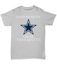 They Hate Cowboys Blue T-Shirt