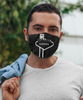 Raider Nation Black Face Mask
