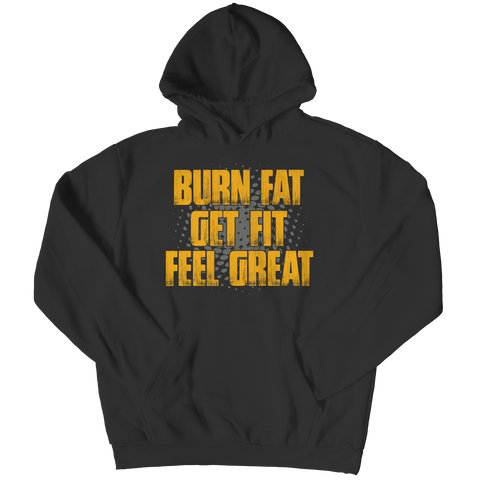 Burn Fat, Get Fit, Feel Great - Youth Hoodie
