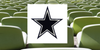 DALLAS  Star Logo 3" Embroidered Sew on Iron Patch Americas Team
