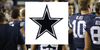 DALLAS  Star Logo 3" Embroidered Sew on Iron Patch Americas Team
